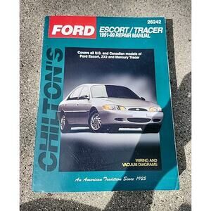 1991-1999 Ford Escort ZX2 Mercury Tracer Service Repair Manual Chilton 26242